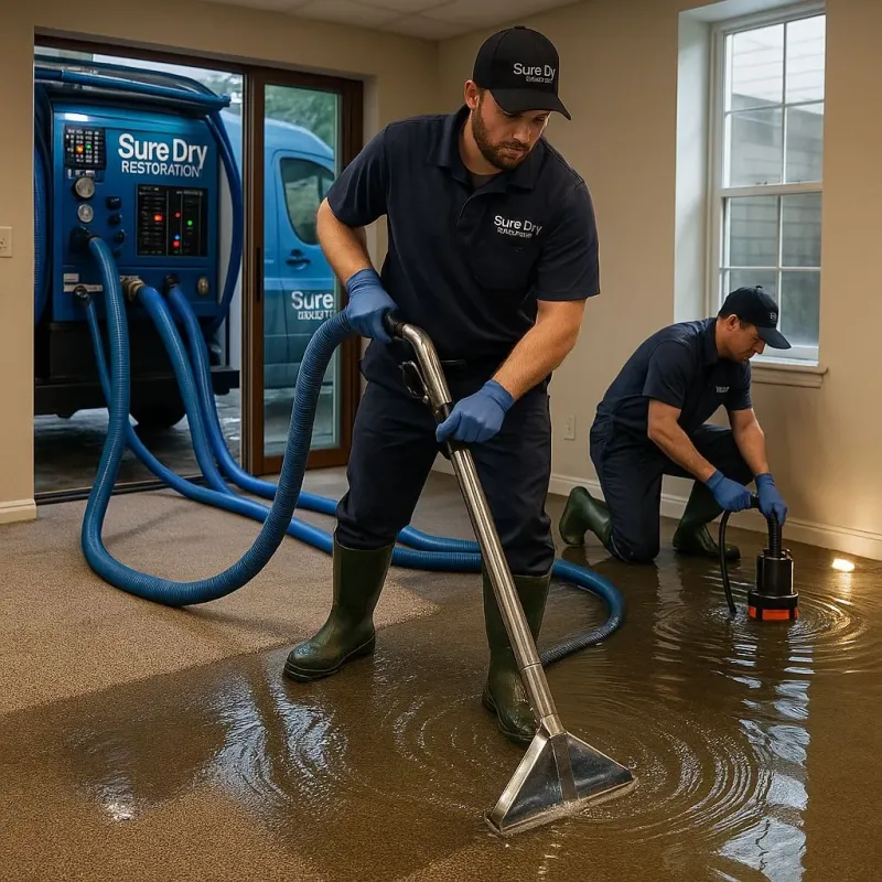 Water Extraction and Removal process in Cold Spring Harbor, NY